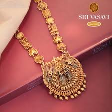 indian gold necklace 22k gold