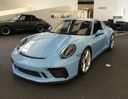 Image result for Gulf Blue 2025 Porsche