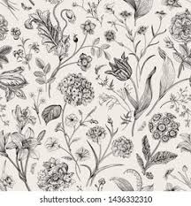 Women day 8 march floral theme free vector. Seamless Vector Vintage Floral Pattern Classic Stock Vector Royalty Free 1436332310