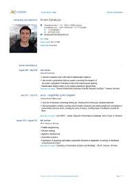 Armen Sahakyan Europass Format Cv