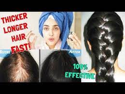 I've grown up using hair oils. How To Get Longer Thicker Hair In One Week Natural Diy Grow Hair Fast Immy Bing Video Long Thick Hair Thick Hair Remedies Thick Hair Styles