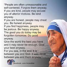 Love Mother Theresa What An Example She Was To The World Mother Teresa Quotes Believe Quotes Mother Quotes