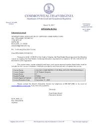 Check spelling or type a new query. Free Continuing Education For Licensed Real Estate Agents In Virginia Internachi