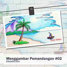 Item pekerjaan yang dijadikan milestone haruslah item pekerjaan yang. Cara Menggambar Pemandangan Pantai Tropis