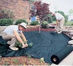 How to use weed barrier in garden. Greenhouse Ground Cover 4oz Weed Barrier Landscape Fabric 4x20 Ft A A Grower Supply
