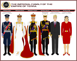 The Imperial Family Of The Empire Of Terra By Atxcowboy Military Outfit Imperial Empire