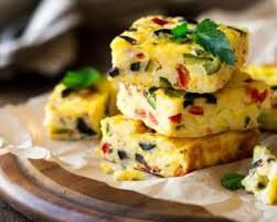Recette De Omelette Vege Complete Au Riz Poivrons Et Olives Recette Recettes De Cuisine Recette Omelette