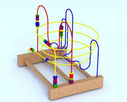 Childs Roller Coaster 3d Model Roller Coaster 3d Model Model Drawing