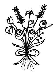 Easy Flower Bouquet Drawing Step By Step Tutorial Flower Bouquet Drawing Bunch Of Flowers Drawing Easy Flower Drawings
