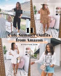 What statement jackets should you sport with your fall dresses this season? 11 Cute Summer Outfits From Amazon Fashion Gypsy Tan