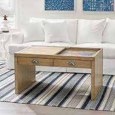Use the entire structure as a puzzle or coffee table, or use just one or two pieces as your side tables. Kemper Puzzle Coffee Table Grandin Road