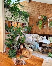 Little Urban Jungle Bohemian Living Room Decor Bohemian Living Rooms Boho Interiors