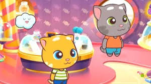 Let's take tom cat into a new adventure in the mod apk version of talking tom candy run. Videos De Talking Tom Minijuegos Com