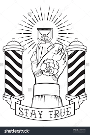 Black And White Barber Pole Meaning Vintage Barber Chair Drawing Google Search Tatuaje De Peluquero Barberia Barberias Modernas