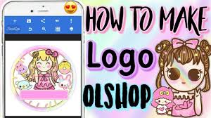 Logo olshop salah satu poin yang mempengaruhi kepercayaan pelanggan. How To Make Kawaii Logo Olshop Keisha Alfajri Channel Youtube