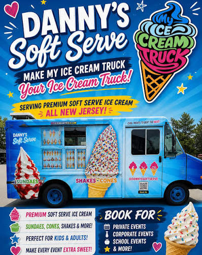 Victoria and Danny's Softed Cream and food truck — Ice cream shop food truck in Louisville, Kentucky