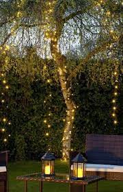 Solar string lights have to be my favorite light to have around the house. 59 Ideas Garden Fairy Lights Yards Garten Aussenbeleuchtung Gartenleuchten