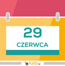 29 czerwca 202029 czerwca 2020 admin. 29 Czerwca 2021 Kartka Z Kalendarza Kalbi