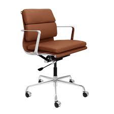 soho pro soft pad management chair brown italian leather office chair design mid century modern office chair office chair