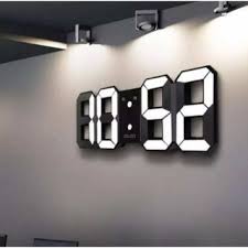 Top picks related reviews newsletter. 3d Led Wall Clock Modern Digital Alarm Clocks Display Home Kitchen Office Table Desk Shopee Philippines