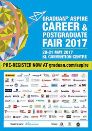 Please also visit our websites for more information! Graduan Aspire Career Postgraduate Fair 2017