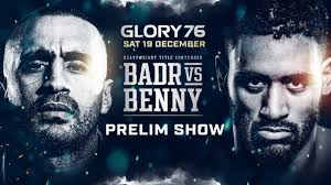 Ne može mi ni'ko ništa, sad javno govorim, boli me kurac! Glory 76 Badr Vs Benny Prelim Show Video Fightmag