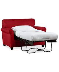 furniture kaleigh 55 fabric single sleeper chair bed custom colors furniture macy single sofa bed chair living room sets furniture chesterfield style sofa