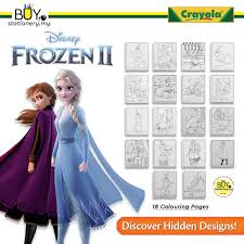 Elsa and anna coloring pages free printable. Buy Crayola Color Wonder Mess Free Frozen 2 Coloring Pages Pastel Markers Set Online Eromman