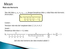 Maybe you would like to learn more about one of these? Rata Rata Harmonis Dari Data 3 4 6 8 Adalah Sumber Berbagi Data