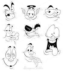 Black And White Face Drawing Cartoon Cartoon Faces Vectors Cartoon Faces Expressions Cartoon Faces Graffiti Characters