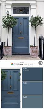 dusty blue entrance door house exterior blue painted front doors exterior door colors