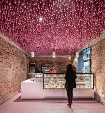 Pan Y Pasteles Madrid By Ideo Arquitectura Urdesignmag Small Cafe Design Cafe Design Coffee Shop Design