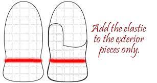 Download the mittens templates here and print the size you need, cut around the template. Free Mitten Pattern For Fleece And Step By Step Tutorial Fleece Fun