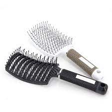 There are many ways to utilize this brush. Buy 2 Pc Curved Vented Hair Brushes For Women Eyxformula Anti Frizz Hair Detangling Brush For Long Thick Curly Hair Large Paddle Blow Fast Drying Hair Detangler Wet Hair Brush Massage Brush