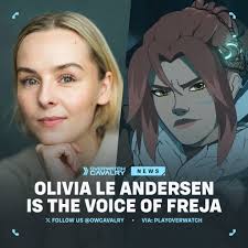 Welcome, Olivia Le Andersen — the voice of Freja in #Overwatch2 🎙