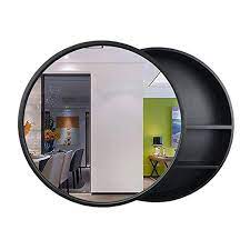 It is perfect to have and own. Amazon Com Sdk Round Bathroom Mirror Cabinet Bathroom Wall Storage Cabinet Sliding Mirror Round Mirror Bathroom Bathroom Wall Storage Medicine Cabinet Mirror