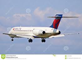 N925at Delta Air Lines Boeing 717 200 Editorial Stock Image