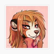 Female Lion Furry Fursona Portrait