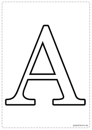 Na maioria das vezes a tentativa de criar esse molde não sai nada legal. A Abecedario Letras Grandes Imprimir Mayusculas Letras Decoracao Letras Do Alfabeto Para Impressao Letras De Papelao