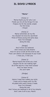 2 To The 1 To The 1 To The 3 Meme Lyrics Il Divo Mama Lyrics Lyrics Truth Quotes My Love