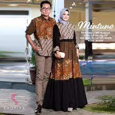 Model gamis batik modern kombinasi. Terbaru Gamis Mintuno Couple By Shofiya Dress Silver Lazada Indonesia