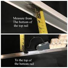 Provide the width and length of the overall frame. Screen Door Measurement For Sliding Screens