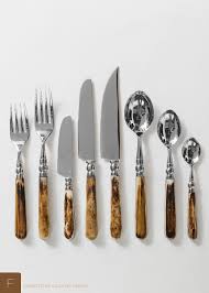 Porter Natural Bone Flatware Bone Flatware Farmhouse Flatware