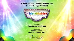 La pride has announced its 2021 pride theme this year called thrive with pride. Wendell Rodricks Poster Design Contest By Kashish 2021 Unlock With Pride