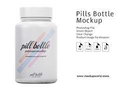 Download Free Pharmaceutical Pills Bottle Mockup Bottle Mockup Pill Bottles Medicine Packaging