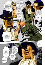 Chapter 100 Jojolion Colored Page Stardustcrusaders Has been a long since vol 15 was released will there be im pretty sure the people in japan that color it do it a few volumes at a time, and then a different group. chapter 100 jojolion colored page