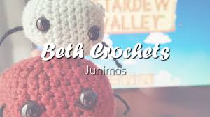 Resources for knitters who love great patterns, for free! Beth Crochets Junimo Youtube