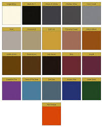 Pure Metallic Color Chart Metallic Epoxy Floor Garage