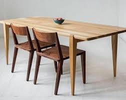 84 Oregon Walnut Oslo Dining Table Etsy In 2020 Dining Table Walnut Dining Table Dining