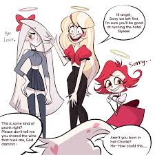 Nightmares Of Angel Dust By Oh Dear R Hazbinhotel